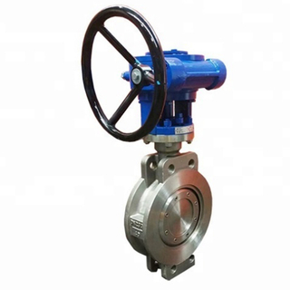 Wafer Type Gear Operated Triple Eccentric Butterfly Valve