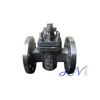 Titanium Alloy Steel Flanged Quarter Turn Plug Valve