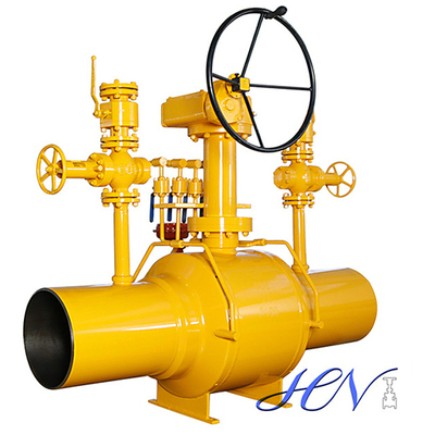 Welded Body Side Entry Motorized Natural Gas Ball Valve