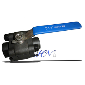Forged Steel ASTM A105 Threaded Ends Floating Ball Valve