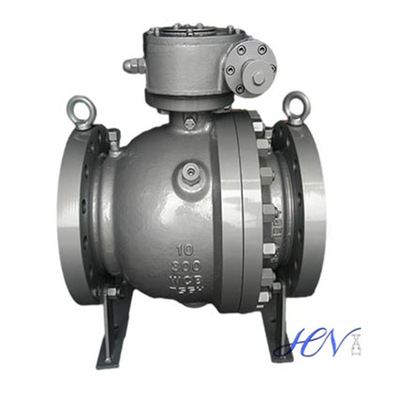 Fire Safe Carbon Steel Trunnion Mounted Ball Valve