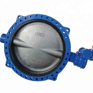 Gear Operated Flanged Soft Seal Concentric Butterfly Valve