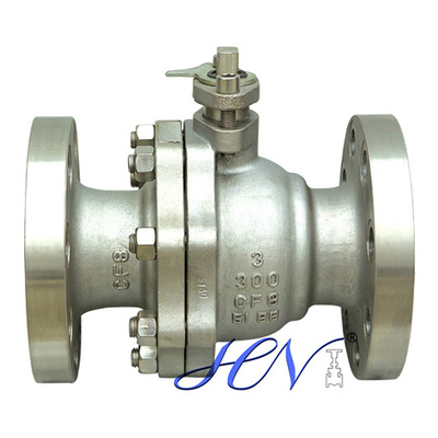 Manual SS CF8 Flanged Floating Ball Valve