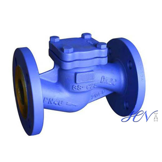 DIN Carbon Steel Spring Flanged Lift Check Valve