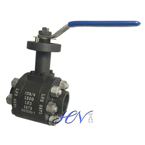 Low Temperature Stem Extended Forged Steel Floating Ball Valve