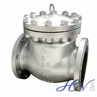 Air Pump Low Pressure Flanged Type Cast Steel Swing Check Valve