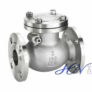 Fuel Pump Stainless Steel Flanged Low Pressure Swing Check Valve