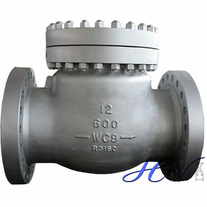 High Temperature Cast Steel Flanged Horizontal Swing Check Valve