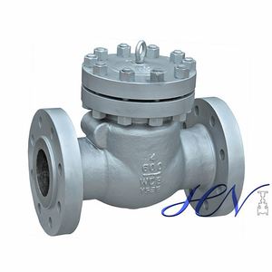 Hot Water Recirculation Cast Steel Flanged Bolted Cover Swing Check Valve