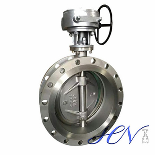 Metal Seated Flange Type Flow Control Triple Eccentric Butterfly Valve