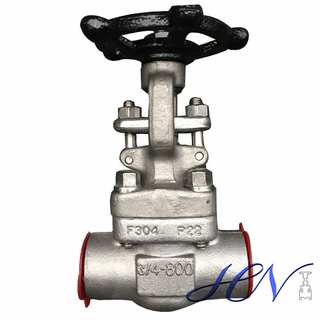 Central Heating Industrial Socket Welded Stainless Steel Forged Gate Valve