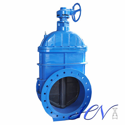Soft Seated Flanged Cast Iron Gear Operated Irrigation Gate Valve