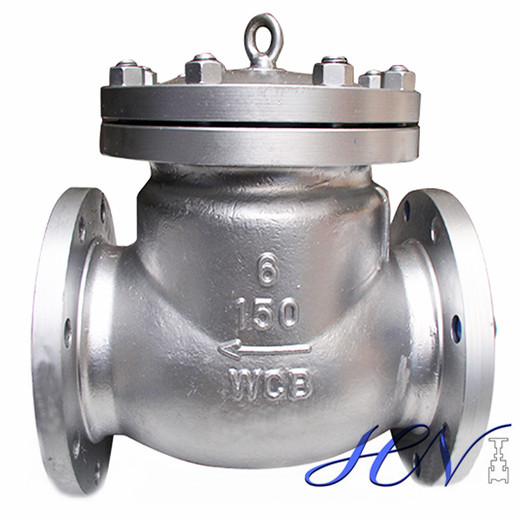 Bolted Cover Flanged Industrial Air Pump Swing Check Valve