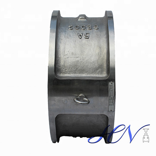Duplex Stainless Steel Backflow Industrial Dual Plate Wafer Check Valve