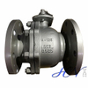 Gas Line Flanged Lever Operated Cast Steel Floating Ball Valve