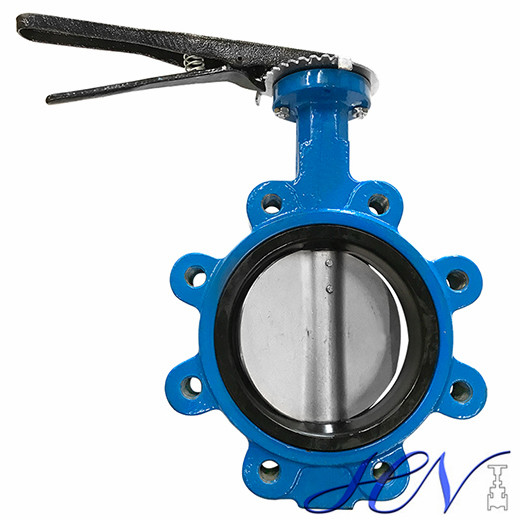 Flow Control Cast Iron Wrench Operated Lug Type Centric Butterfly Valve