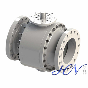 Forged Bare Stem Side Entry Trunnion Mounted Ball Valve