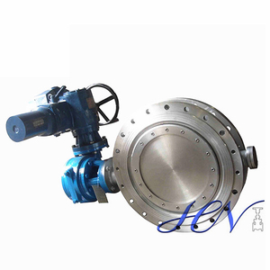 Electric Operated Stainless Steel Flange Type Triple Offset Butterfly Valve